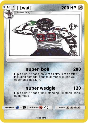Pokemon j.j.watt