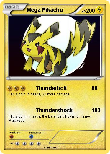 Pokemon Mega Pikachu