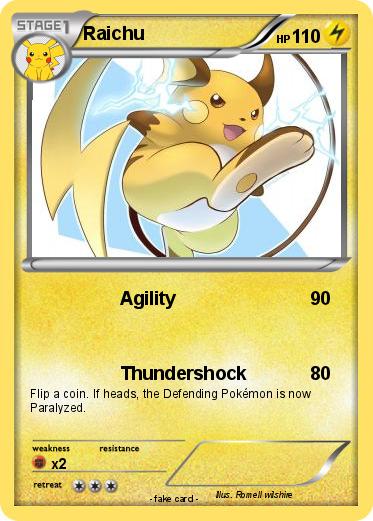 Pokemon Raichu