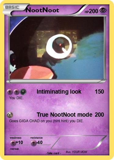 Pokemon NootNoot