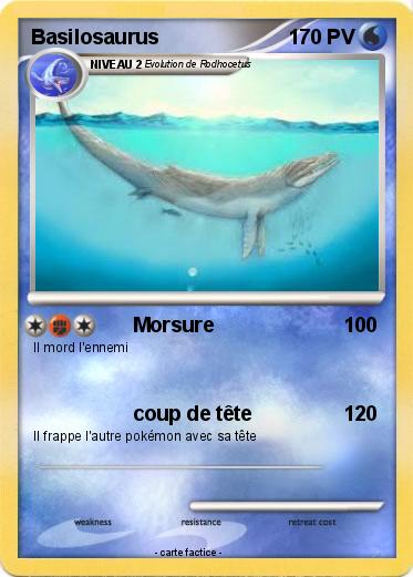 Pokemon Basilosaurus
