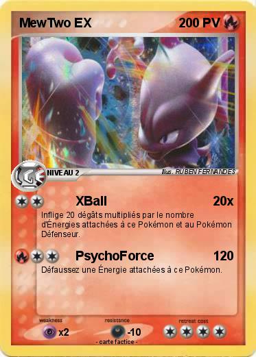 Pokemon MewTwo EX