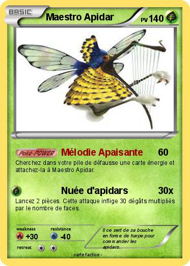 Pokemon Maestro Apidar
