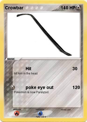 Pokemon Crowbar
