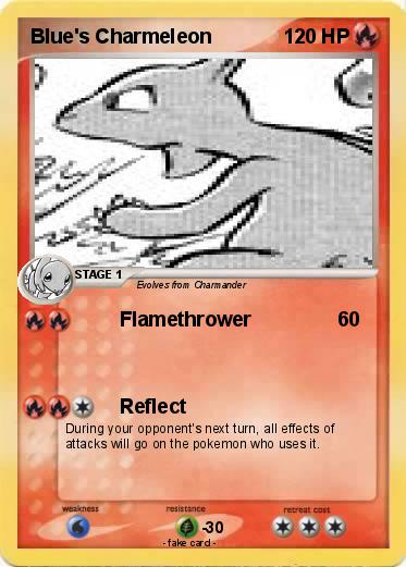 Pokemon Blue's Charmeleon