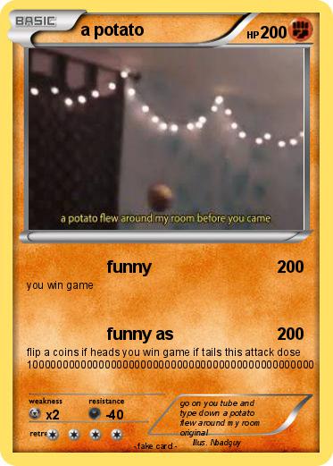 Pokemon a potato