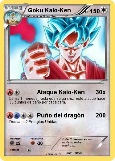 Pokemon Goku Kaio-Ken