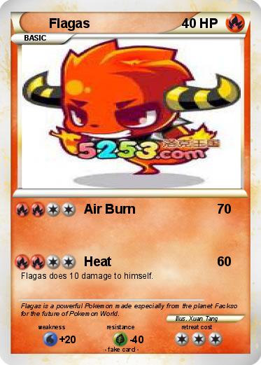 Pokemon Flagas