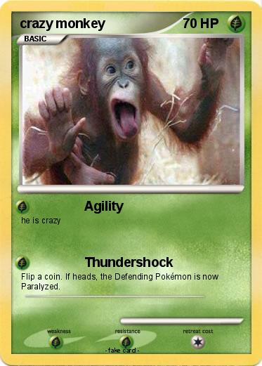 Pokemon crazy monkey
