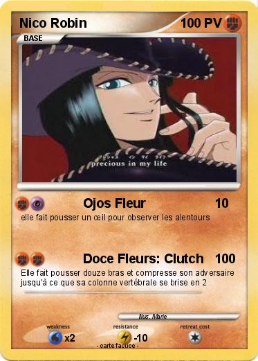 Pokemon Nico Robin