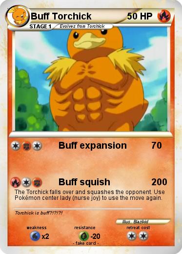 Pokemon Buff Torchick