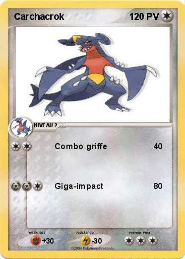 Pokemon Carchacrok