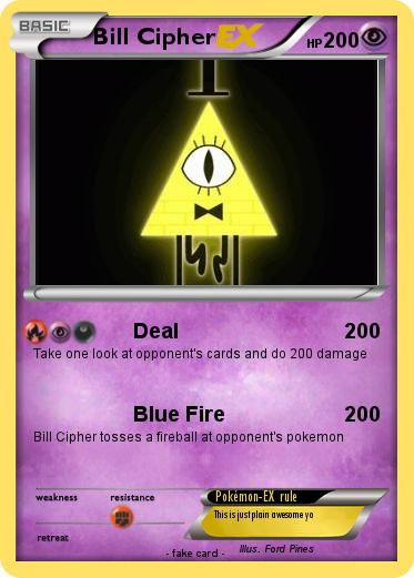 Pokemon Bill Cipher