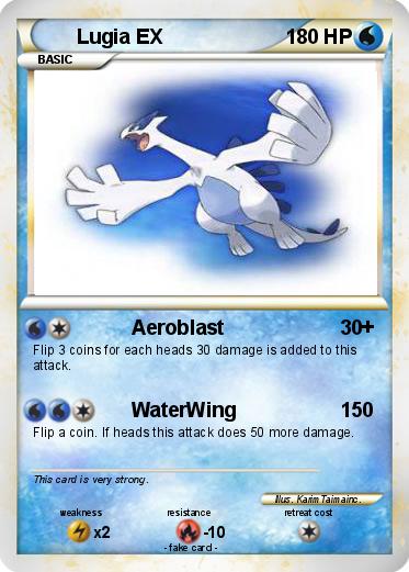 Pokemon Lugia EX
