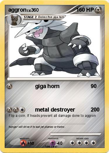 Pokemon aggron