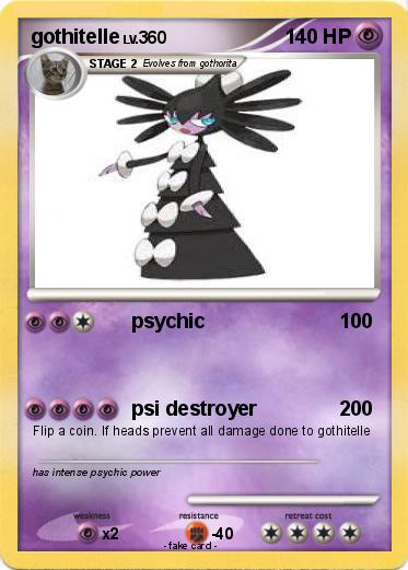 Pokemon gothitelle