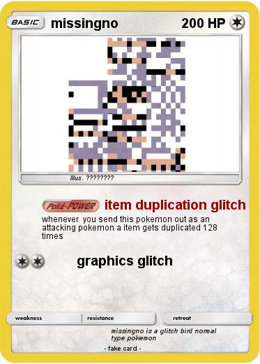Pokemon missingno