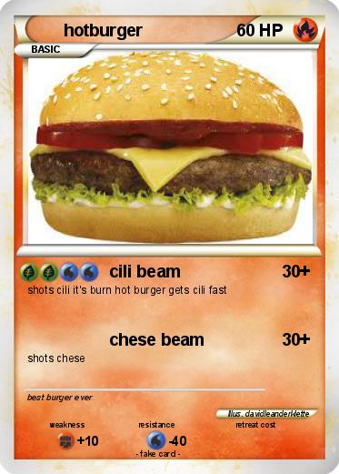 Pokemon hotburger
