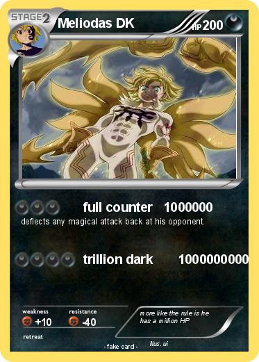 Pokemon Meliodas DK