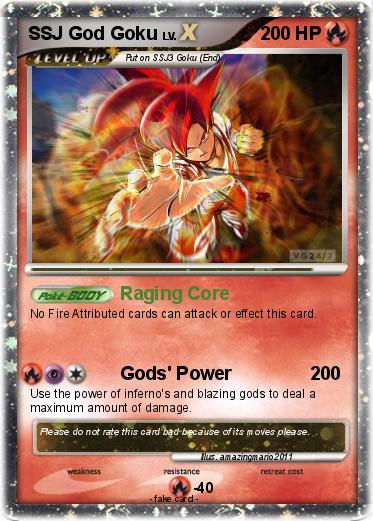 Pokemon SSJ God Goku