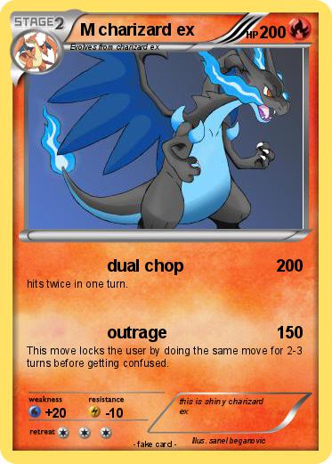 Pokemon M charizard ex
