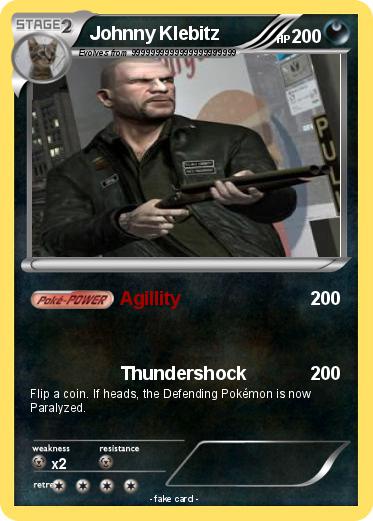 Pokemon Johnny Klebitz