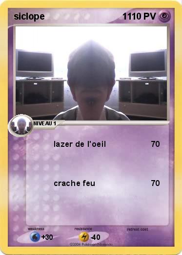 Pokemon siclope                               1