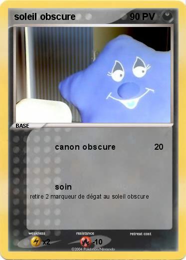 Pokemon soleil obscure