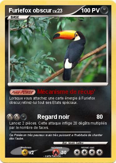 Pokemon Furiefox obscur