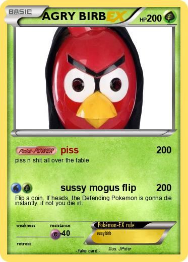 Pokemon AGRY BIRB