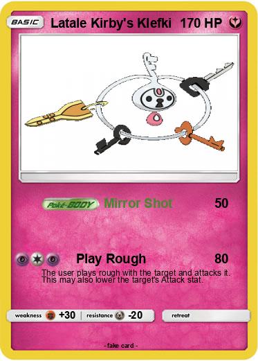 Pokemon Latale Kirby's Klefki