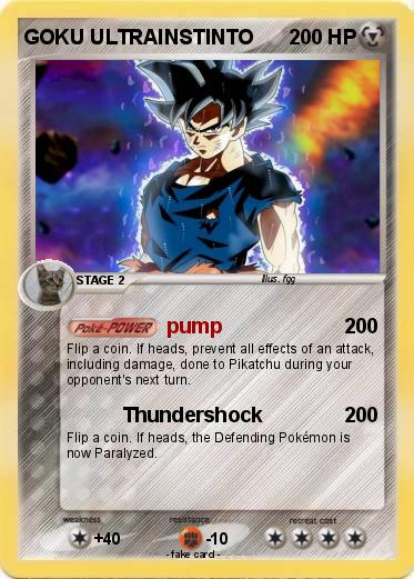 Pokemon GOKU ULTRAINSTINTO