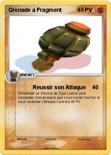 Pokemon Grenade a Fragment