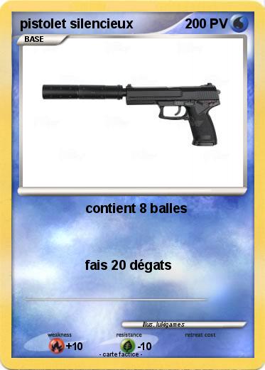Pokemon pistolet silencieux