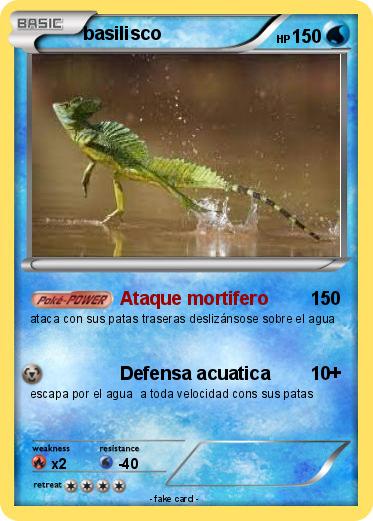 Pokemon basilisco