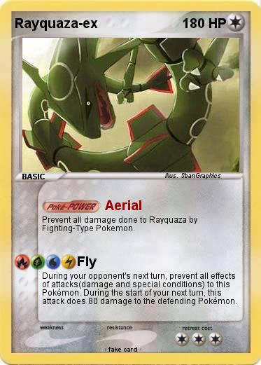 Pokemon Rayquaza-ex