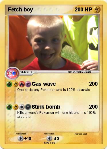 Pokemon Fetch boy