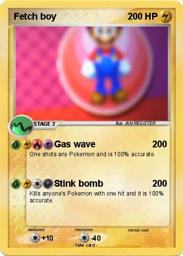 Pokemon Fetch boy