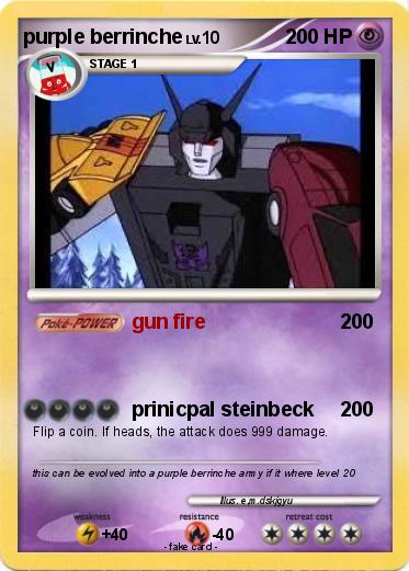 Pokemon purple berrinche