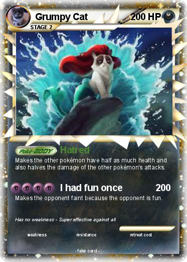 Pokemon Grumpy Cat