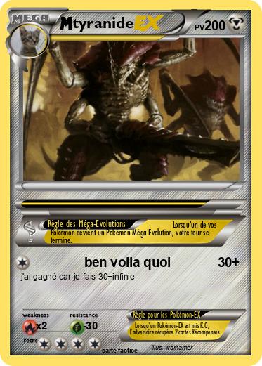 Pokemon tyranide