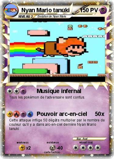 Pokemon Nyan Mario tanuki