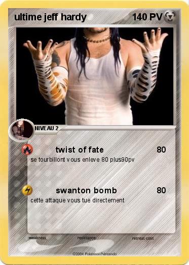 Pokemon ultime jeff hardy