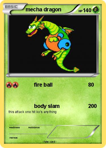 Pokemon mecha dragon