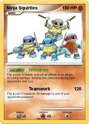 Pokemon Ninja Squirtles