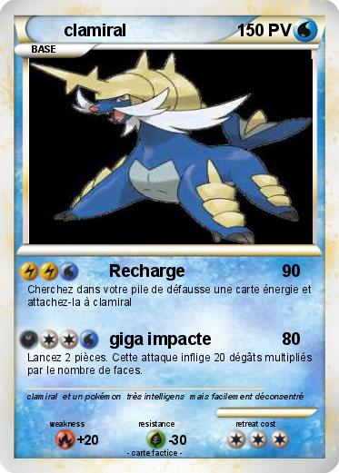 Pokemon clamiral