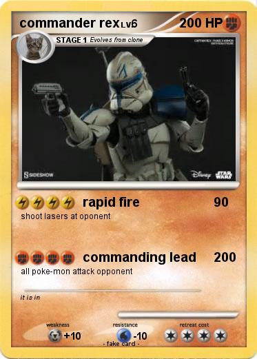 Pokemon commander rex