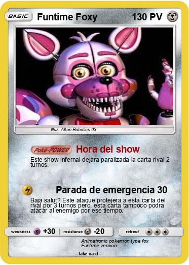 Pokemon Funtime Foxy