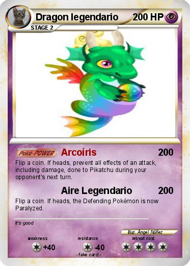 Pokemon Dragon legendario