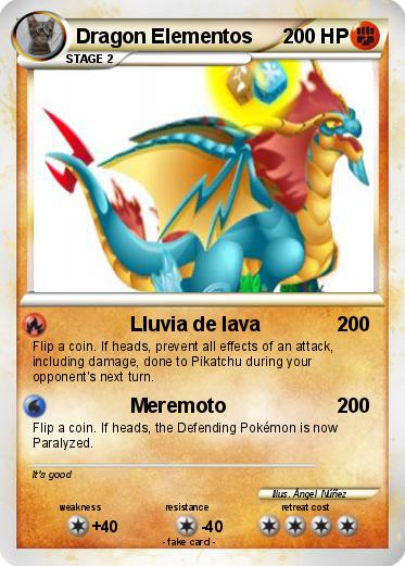 Pokemon Dragon Elementos